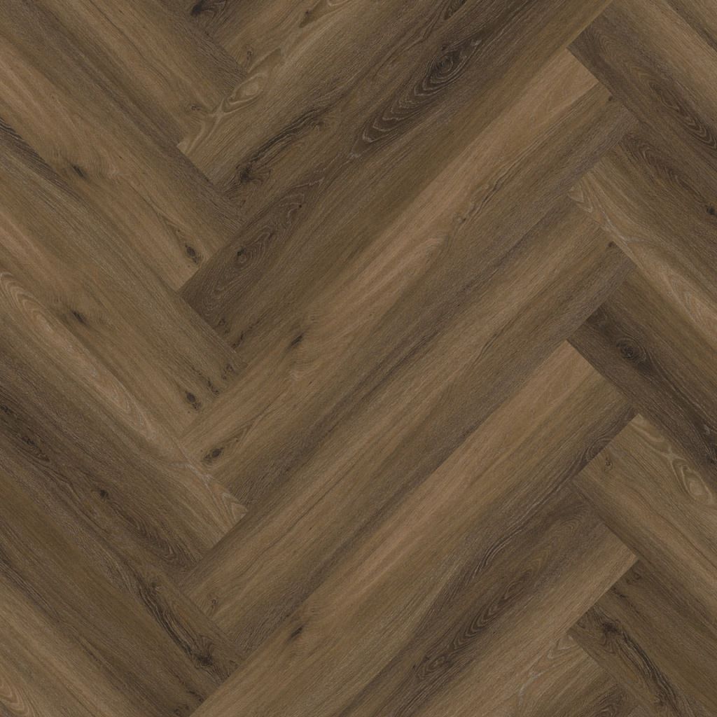 spigato visgraat dryback warm brown