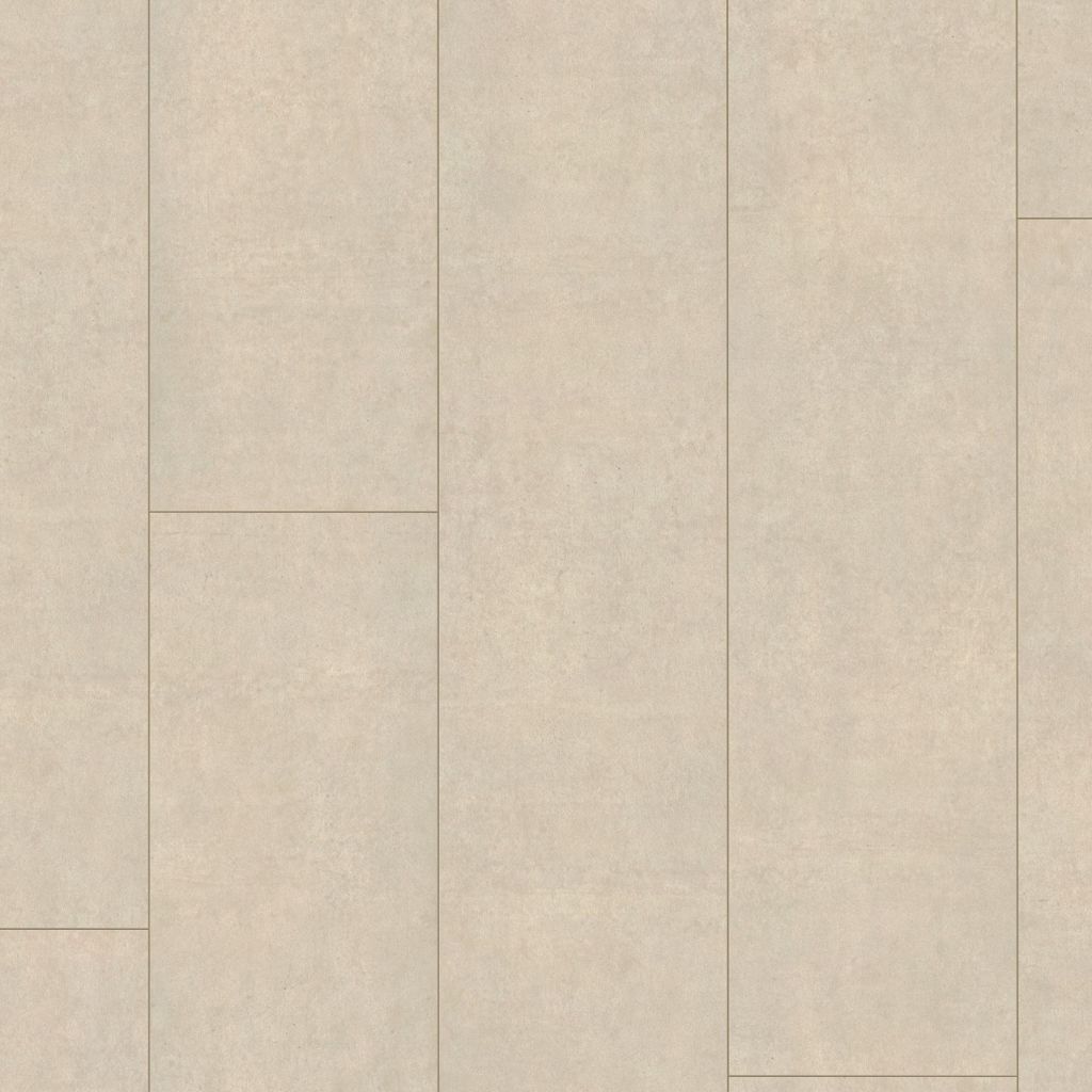 XL beton laminaat crème met extra brede planken
